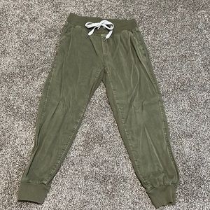 Olive green joggers